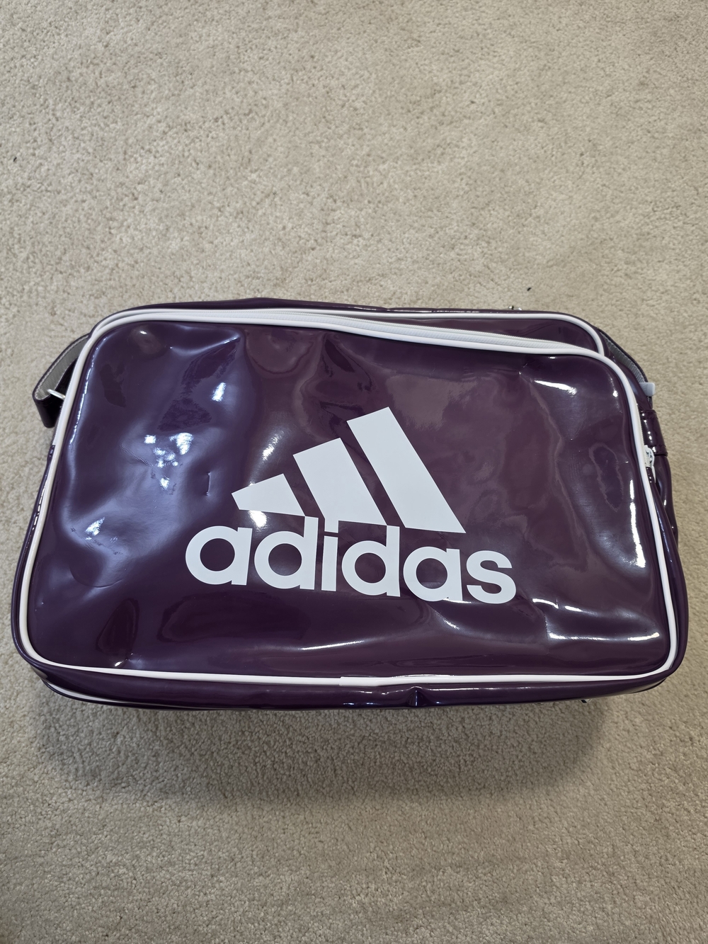 Adidas Enamel Shd Women's Bag in Purple/White